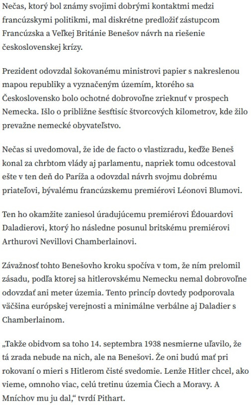 Benes vs. Zelensky